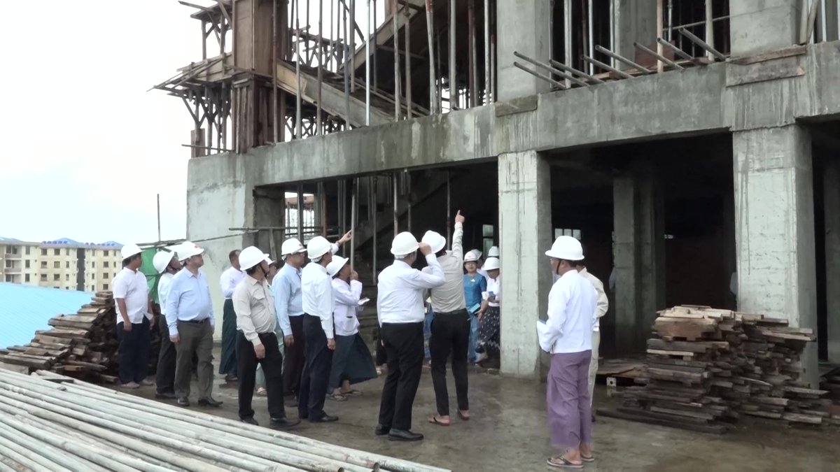 myanmaritv's tweet image. Cancer Treatment Center: MoH UM inspected construction site of NCTC myanmaritv.com/news/cancer-tr…