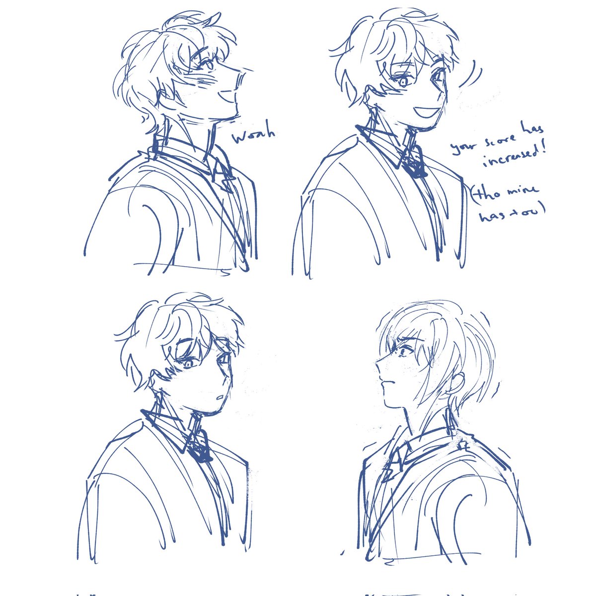soumakzk's tweet image. #hiikasa doodles for @ritsumikaaa