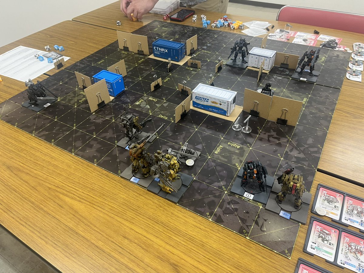 KoboldsNest's tweet image. 本日の松田会は閉会しました。
オブプロが２戦遊ばれました。