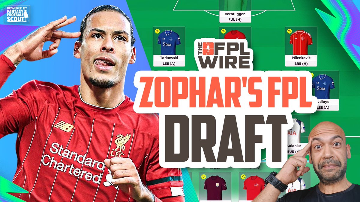 Zophar (@zopharfpl) on Twitter photo My first team selection video for <a href="/TheFPLWire/">The Fpl Wire</a> is now live on YouTube and on audio platforms
youtu.be/WHpvD36YZkU?si…
Quite like the defence, still unsure on some of the attackers My first team selection video for <a href="/TheFPLWire/">The Fpl Wire</a> is now live on YouTube and on audio platforms
youtu.be/WHpvD36YZkU?si…
Quite like the defence, still unsure on some of the attackers