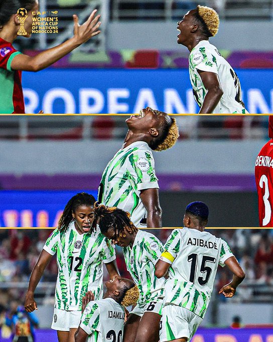 jideayegbusi's tweet image. Yesterday, Nigeria rejoiced as the Super Falcons triumphed over Morocco at the WAFCON final. In that moment of victory, no one asked if Rasheedat Ajibade was Yoruba, if Christy Ucheibe was Igbo, or if Ashleigh Plumptre was from the South or North. We simply celebrated excellence.