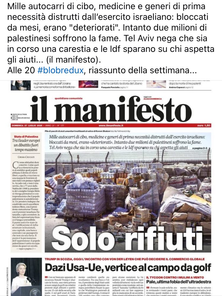 BlobRai3's tweet image. &quot;QUALE CARESTIA D&apos;EGITTO&quot;!?!
(Chi ha orecchie per intendere...).