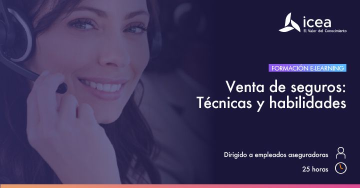 Con el curso 'Venta de seguros: Técnicas y habilidades' aprenderás todas las capacidades de venta que ayudarán al comercial a vender con más eficacia en cada una de las fases de la venta.

Mas información: lnkd.in/dp6u8MP9