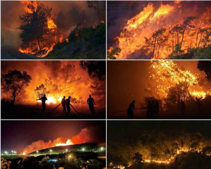 Ülke yanarken eli kolu bağlı evde oturup seyrediyorum. Kendimden hiç bu kadar utanmamış, kendimi hiç bu kadar çaresiz hissetmemiştim.. 

Ülkenin ciğerleri, bizim canımız yanıyor.😥

#Türkiyeyanıyor