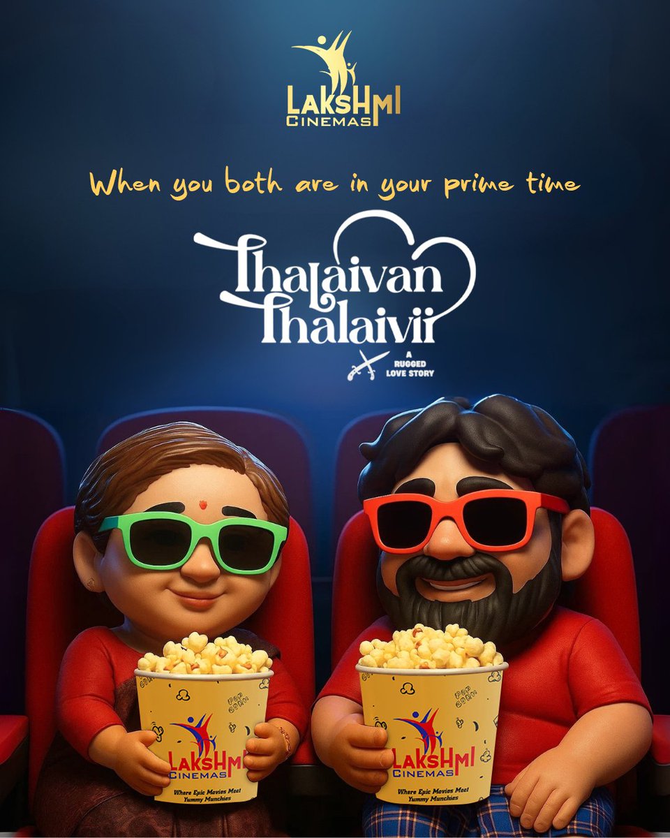 lakshmicinema's tweet image. Do you remember your first movie date with your thalaivan or thalaivii?
#thalaivanthalaivii #runningsuccessfully #lakshmicinemas #hosur