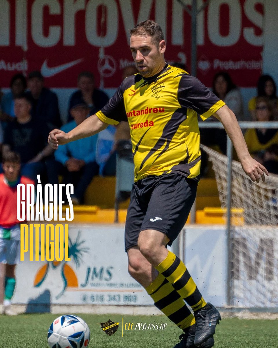 CE Cardassar (@cardassar) on Twitter photo Amb el gol per bandera. D’Artà a Sant Llorenç per marcar una època amb els nostres colors.
68 gols en 107 partit i mil alegries.
Gràcies, Xavier. Gràcier, <a href="/pitidarder9/">Xavier Darder moll</a> 💛🖤 Amb el gol per bandera. D’Artà a Sant Llorenç per marcar una època amb els nostres colors.
68 gols en 107 partit i mil alegries.
Gràcies, Xavier. Gràcier, <a href="/pitidarder9/">Xavier Darder moll</a> 💛🖤