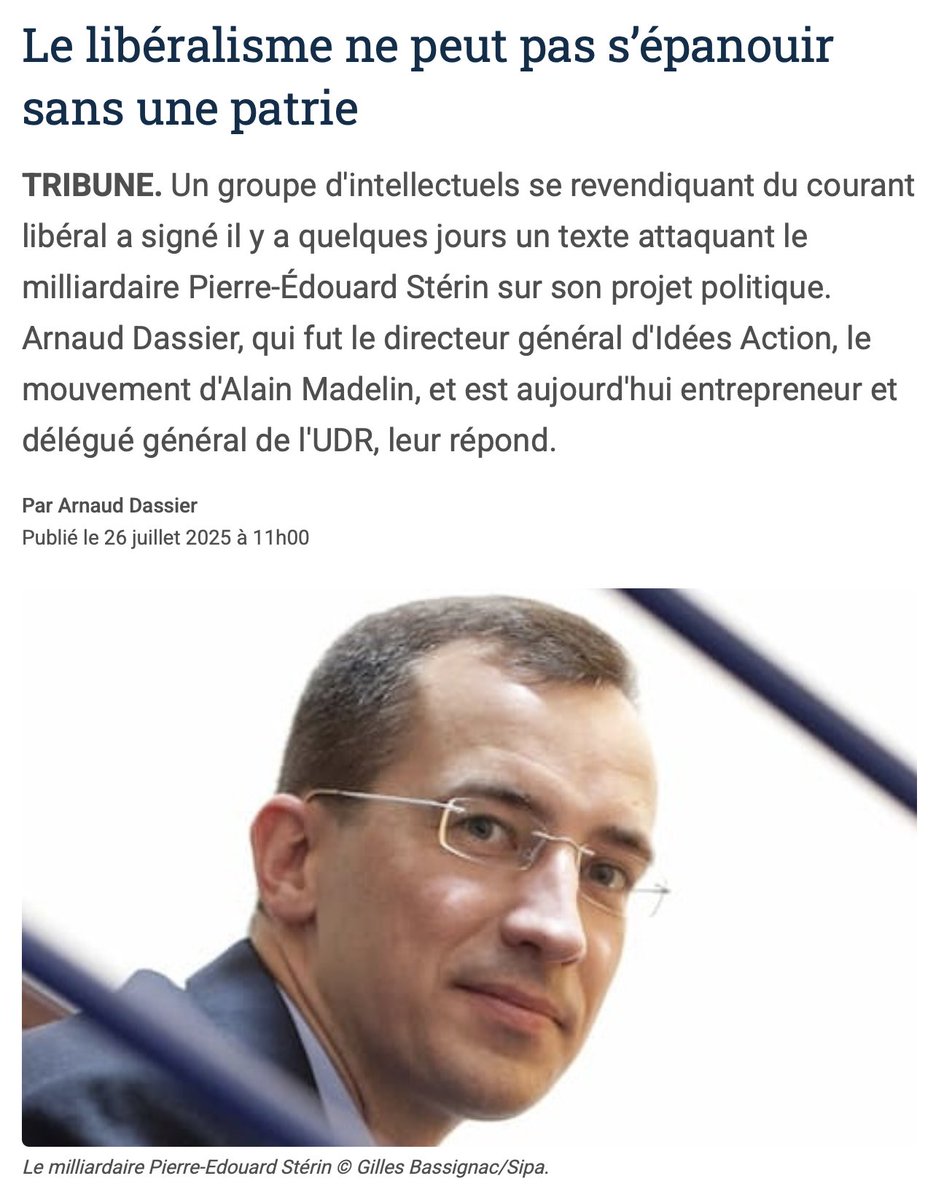 Yorick de Mombynes (@ydemombynes) on Twitter photo Excellente réponse de <a href="/arnauddassier/">Arnaud Dassier 🇫🇷🗽🦁</a> 
valeursactuelles.com/societe/le-lib… Excellente réponse de <a href="/arnauddassier/">Arnaud Dassier 🇫🇷🗽🦁</a> 
valeursactuelles.com/societe/le-lib…