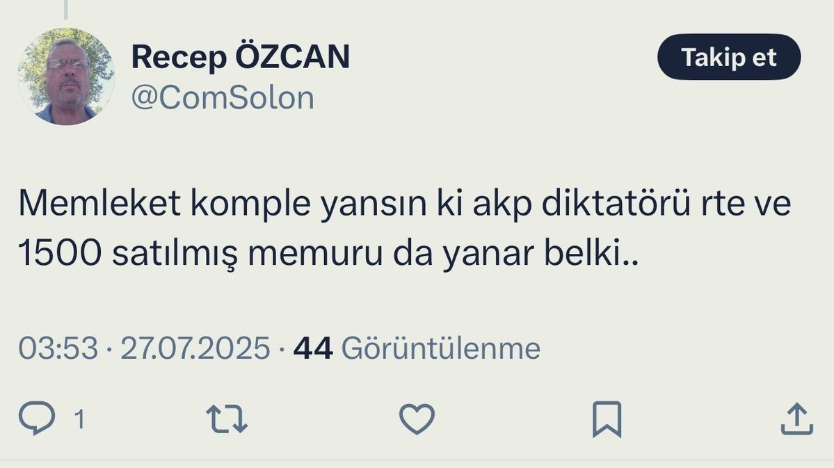 II_EbruYldrm_II's tweet image. Hiçbir ülkede onlarca yangınla hem de çeşit çeşit or.ço ile mücadele eden başka ülke yoktur. Ölü, afet, seviciler, bir felaket olsa da iktidara, devlet kurumlarına saldırsak içimizdeki pisliği döksek diye pusuda bekleyenler.
Sonra yorumlara gelip siyaset yapmayın diye ahlak…