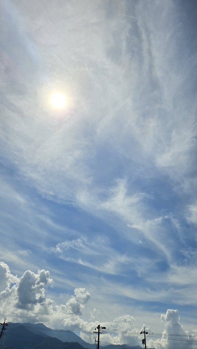 夏の雲 なんか夏の雲が帰ってきた