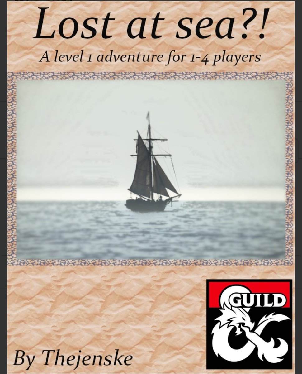 HoenMuffin's tweet image. You need a quick Dnd one shot for this afternoon? Go check out this lv1 adventure! 
dmsguild.com/m/product/5304…

#quickgame #ttrpg #dnd5e #dnd5 #oneshot #pirates #roleplaying #dmsguild