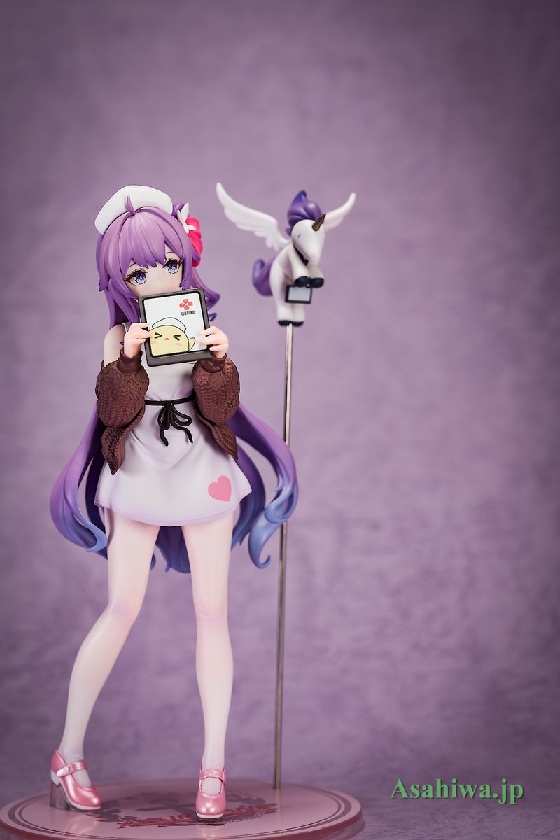Asahiwajp's tweet image. 「お兄ちゃん、ユニコーンの患者さんになってくれる?」APEX LIMEPIEシリーズ アズールレーン 1/8 ユニコーン 天使のナーシングVer. よつばとフィギュアレビューasahiwa.jp/f/azurlane_uni…