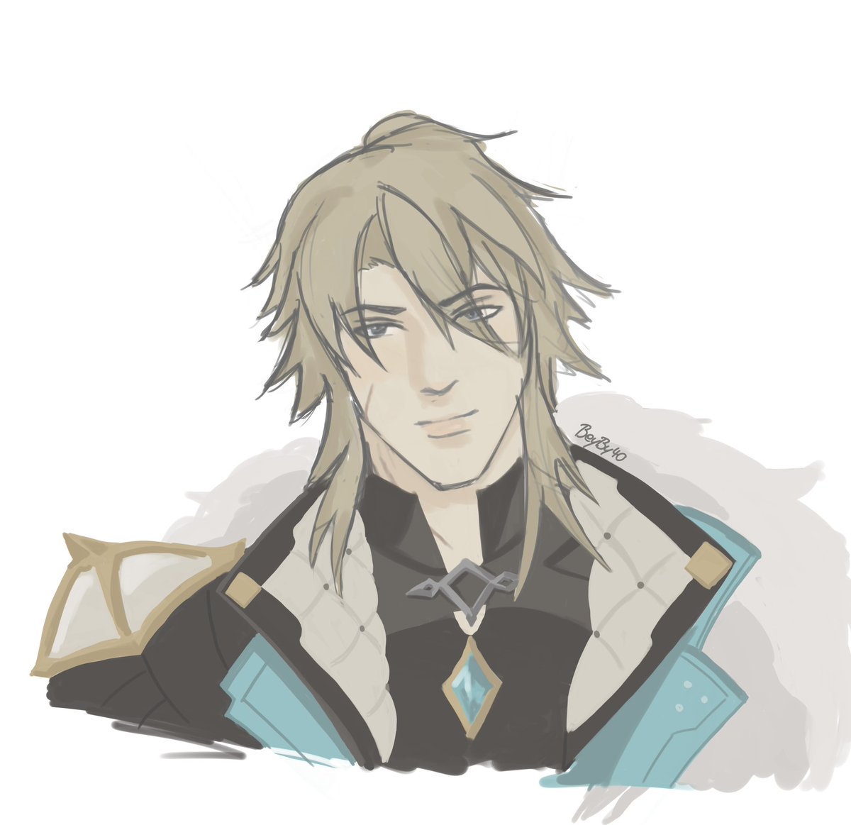 BeyBy40's tweet image. #Varka #GenshinImpact #genshinimpactfanart