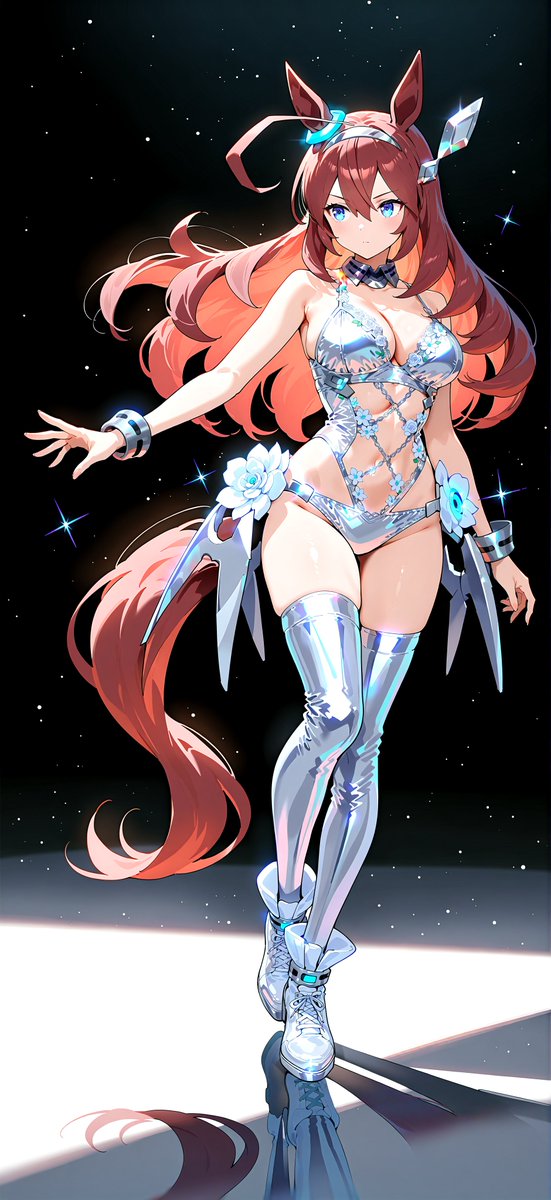 M2_____2M_2's tweet image. metallic lingerie Mihono Bourbon
メタリックランジェリーなミホノブルボンさん