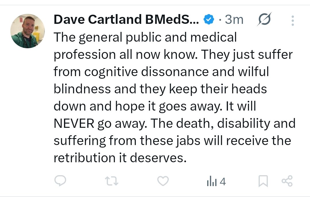 Poppyjuice's tweet image. The lack of Cartland's self awareness is on a level that's utterly unreal.
