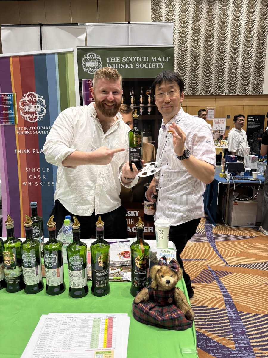 WhiskyRespect's tweet image. ソサエティさんブースにもご挨拶出来ました✨
SNSアップ許可ありがとうございます🙇🏻
@whiskyjack_jp
@SMWSJapan
いつか素敵な蒸溜所コードもらって樽買って頂けるような未来が来るように頑張ります💪
弊社は蒸溜所設立に向けてクラファン実施中です🙇🏻
camp-fire.jp/projects/84694…