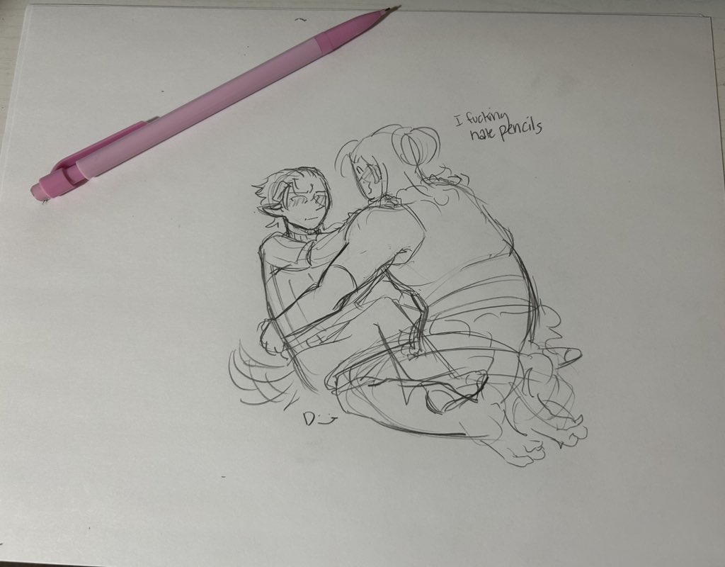 Sagecasted's tweet image. Free me from my curse (no drawing tablet for one day🫩)