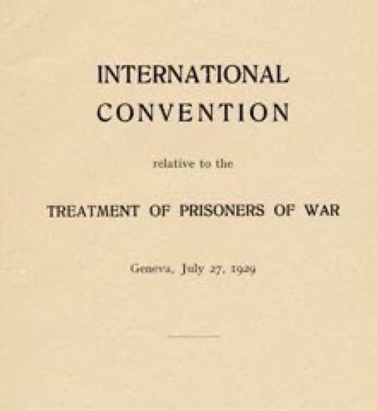 Frank McDonough (@fxmc1957) on Twitter photo 27 July 1929. Geneva Convention of 1929 dealing with the treatment of prisoners of war was signed by 53 nations. It was consistently flouted, especially by Nazi Germany and its allies during the Second World War and by many other autocratic regimes. 27 July 1929. Geneva Convention of 1929 dealing with the treatment of prisoners of war was signed by 53 nations. It was consistently flouted, especially by Nazi Germany and its allies during the Second World War and by many other autocratic regimes.