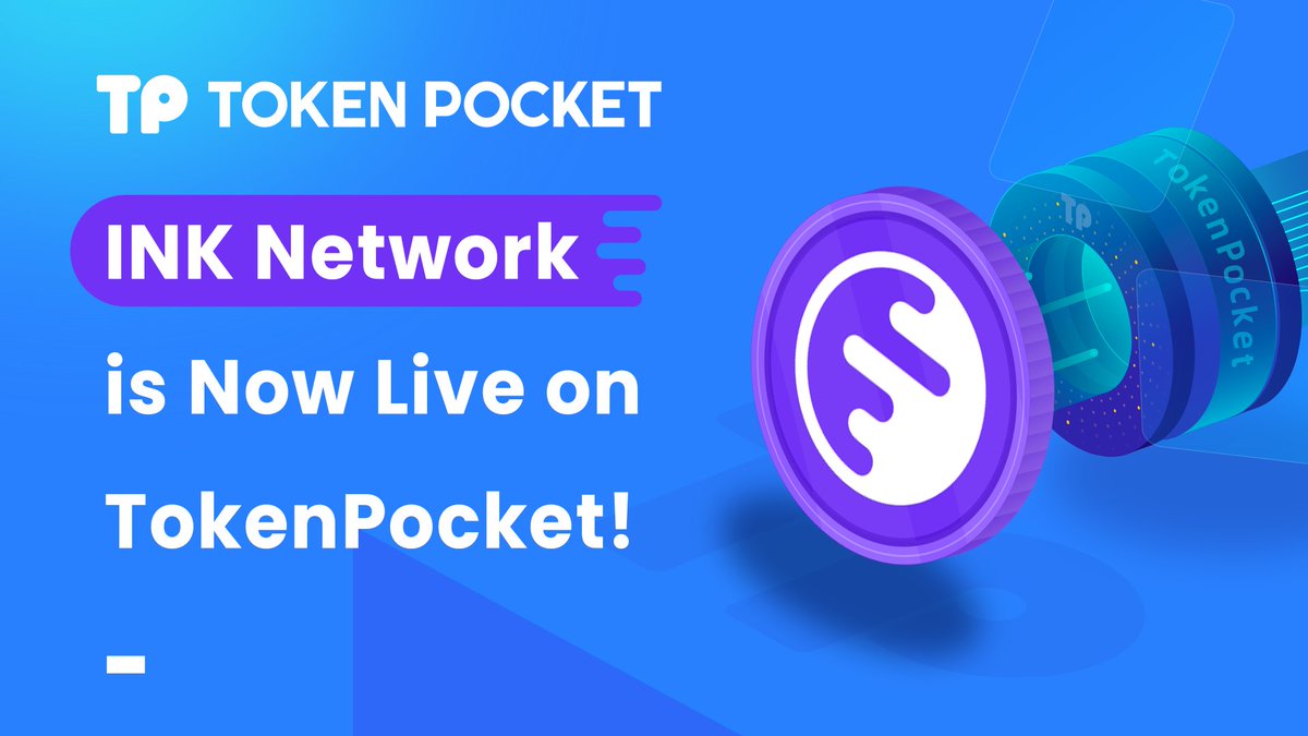 TokenPocket_TP's tweet image. 🆕⛓️Ink is now live on TokenPocket. @inkonchain
Ink is an #Ethereum layer 2 blockchain, built on the OP Stack. Ink will empower onchain builders to deploy new and innovative DeFi protocols for the next billion users onchain. 💜 @Optimism
How to create an Ink Wallet on…