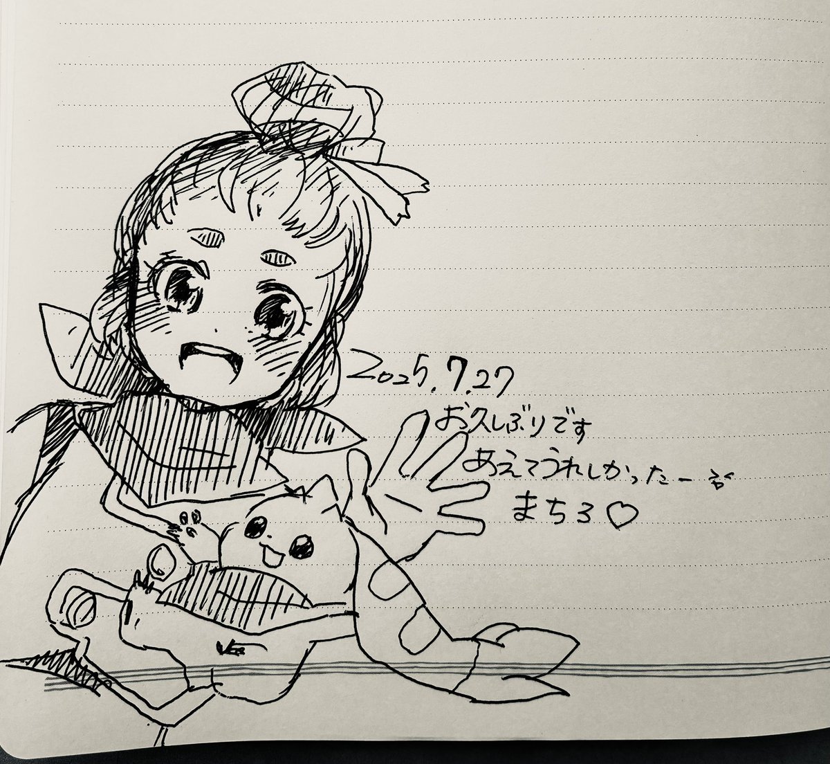 takanashiringo7's tweet image. ふはは

まちろさん宅のオリテイマー、めいちゃんを描いていただきました🥰🥰🥰✨✨✨✨✨