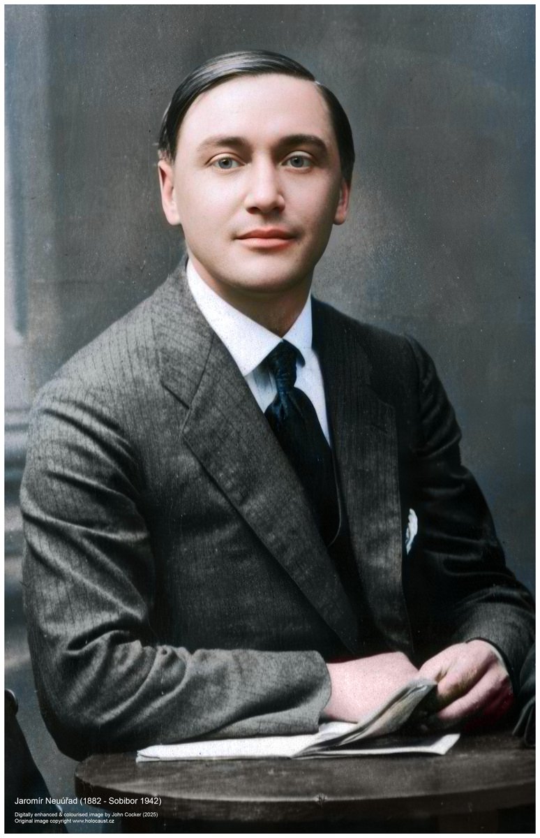 John Cocker 🇺🇦 (@joecocker15) on Twitter photo On this day in 1882, a Czech Jewish man was born. On the 7 May 1942 he was deported to Theresienstadt and on the 9 May 1942 to Sobibór where he was most probably murdered on arrival. His name was Jaromír Neuúřad
Please support <a href="/Sticht_Sobibor/">Sobibor Foundation - Stichting Sobibor</a> On this day in 1882, a Czech Jewish man was born. On the 7 May 1942 he was deported to Theresienstadt and on the 9 May 1942 to Sobibór where he was most probably murdered on arrival. His name was Jaromír Neuúřad
Please support <a href="/Sticht_Sobibor/">Sobibor Foundation - Stichting Sobibor</a>