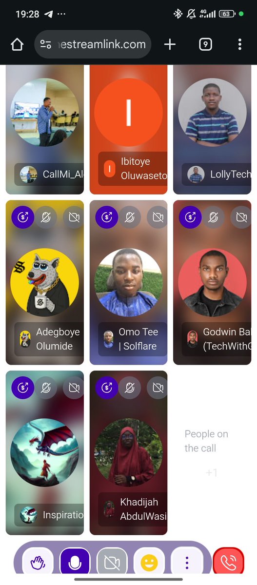 CallMi_Alex_'s tweet image. 🥂 To the team.
The last time,we used @use_stream for our community some months ago, some of us couldn't use it.
After sending feedback.
Yesterday, @use_stream was used and it was easier to navigate compared to the first time.
Did you know anyone in the frame ❓🤔