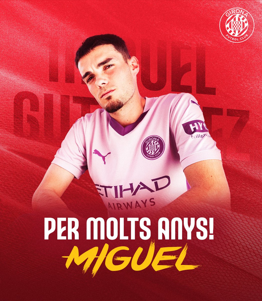 GironaFC's tweet image. 🎉 𝙋𝙀𝙍 𝙈𝙊𝙇𝙏𝙎 𝘼𝙉𝙔𝙎 𝙈𝙄𝙂𝙐𝙀𝙇 🥳 
✍️ El teu missatge de felicitació!👇