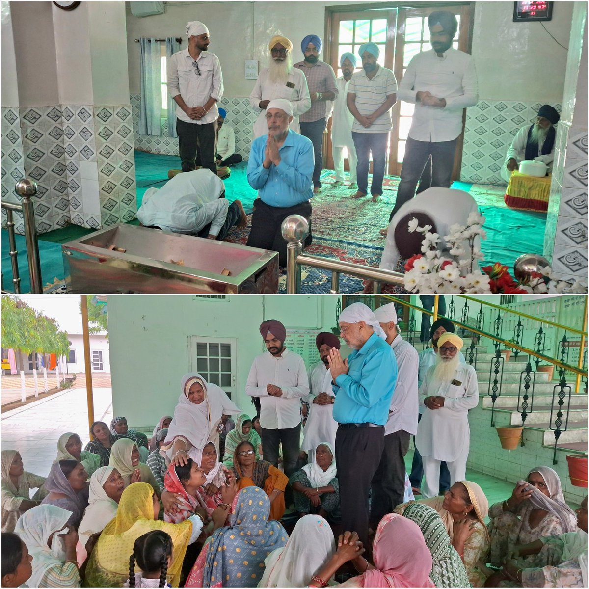 AAPbalbir's tweet image. Today I visited the village Faggan Majra, Chalaila and Kishangarh in the rural Patiala constituency, met the families of those who lost their lives in the past few days and shared the grief of their loved ones. I have always been among the people and always stand with everyone in…