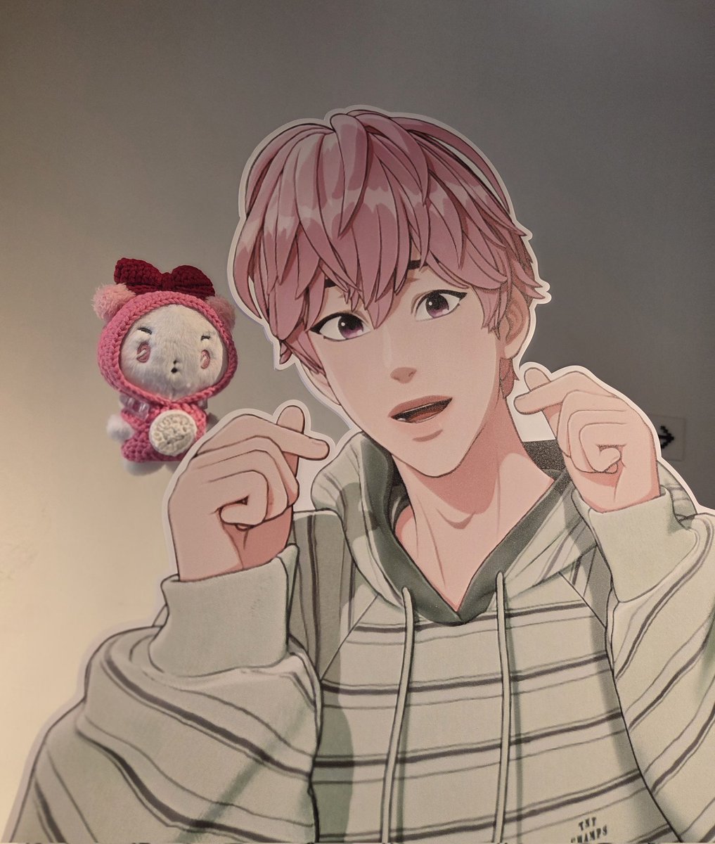on_ge_0's tweet image. 캐떨륀미므와 밤비💗
우리미므가 볼쌤선물 잘입고이써여&amp;gt;&amp;lt;