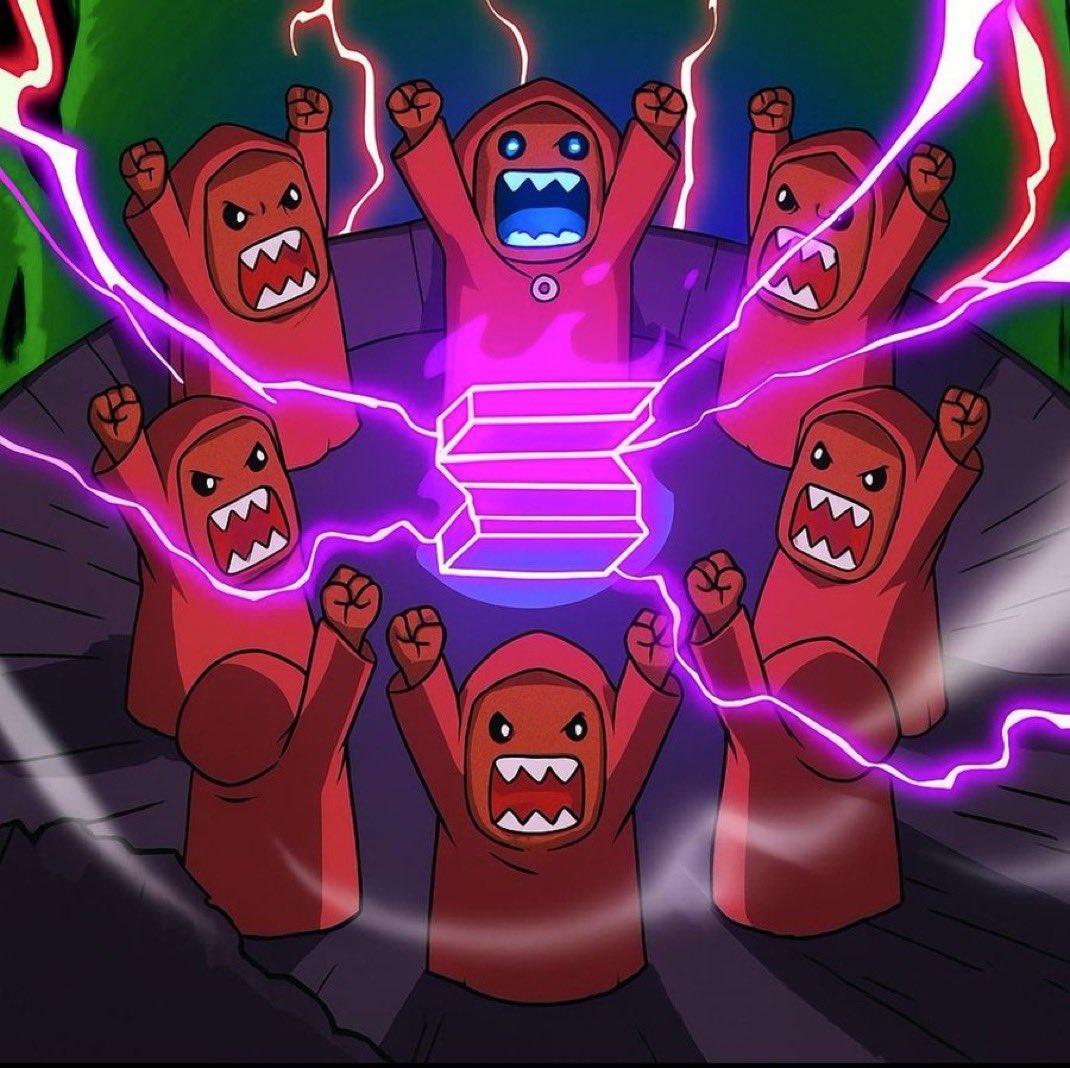 The $domo lore is culture coin level. Think labubu, troll, etc…

Domo has a real history that’s spanned over 20 years. And now that it’s making a comeback its like 1000x the lore it already had

The market will love this once the comeback happens. We are just early