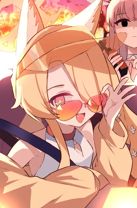 今から新婚旅行に行かっ・・・!? #ブルアカ