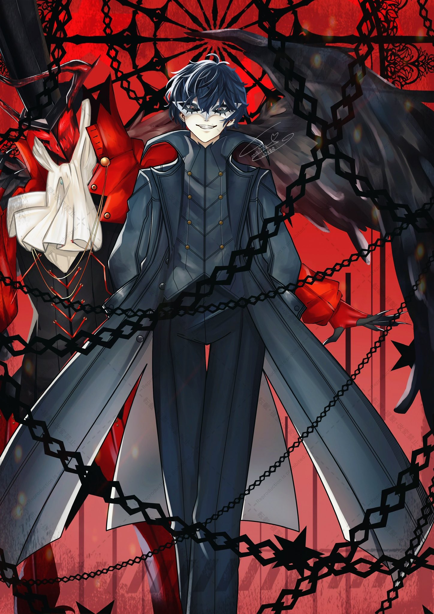 ペルソナ5 スリーブ 雨宮蓮 未開封 Vol.1796 JOKER 2409 ペルソナ5 ザロイヤル JOKER Part 2 スリーブ 未開封 雨宮
