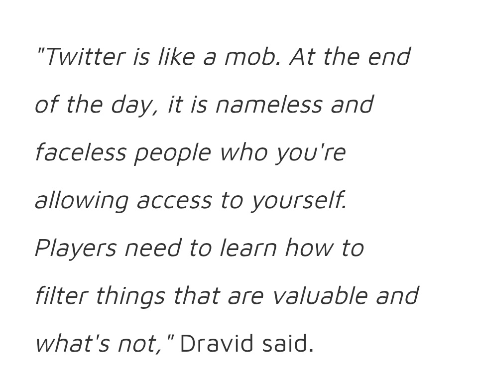 CricCrazyV's tweet image. Gautam Gambhir wishing his fan a birthday wish on Twitter reminded me of this statement by Rahul Dravid -