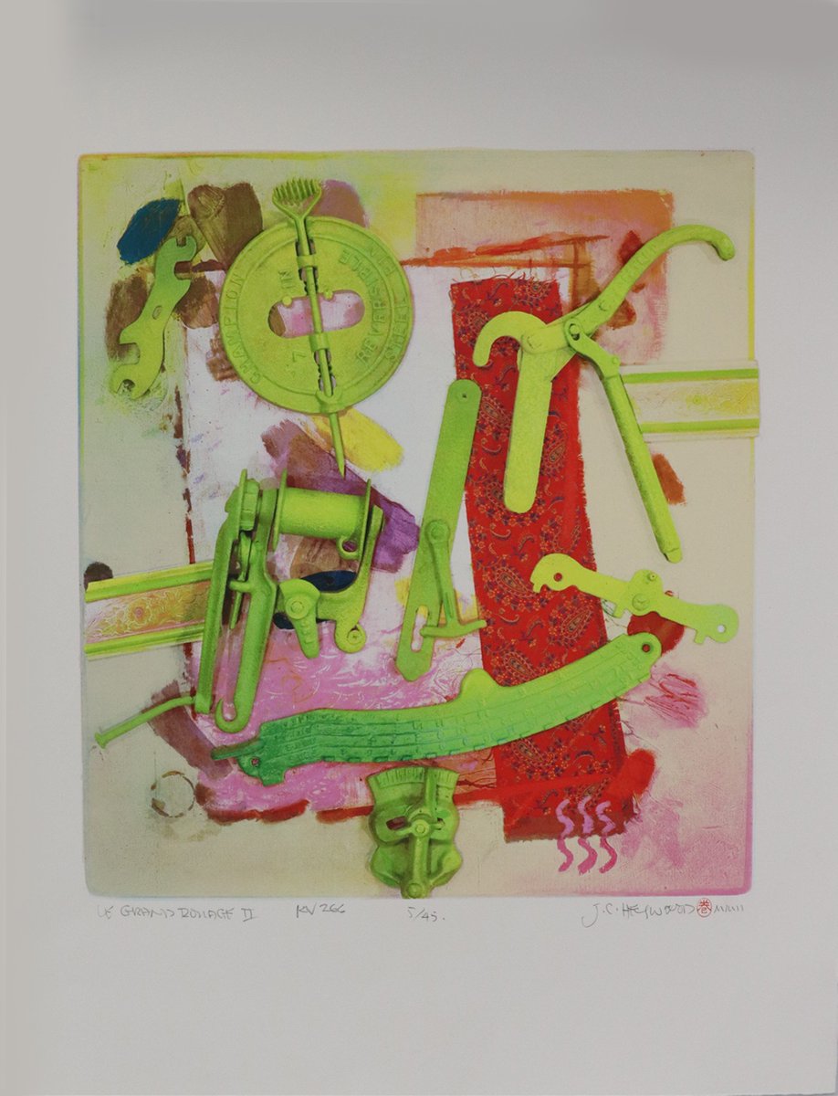 HEYWOOD PRINT OF THE WEEK
KV 265
Neo-Cubist Study (2002)

UV screen-printing Limited edition of 45 by world renowned master printmaker JC Heywood⁠ ⁠  
#neocubiststudy #printoftheweek #limitededitionprint #art #artist #artwork #INSTAart #Contemporaryart #ArtCollectors