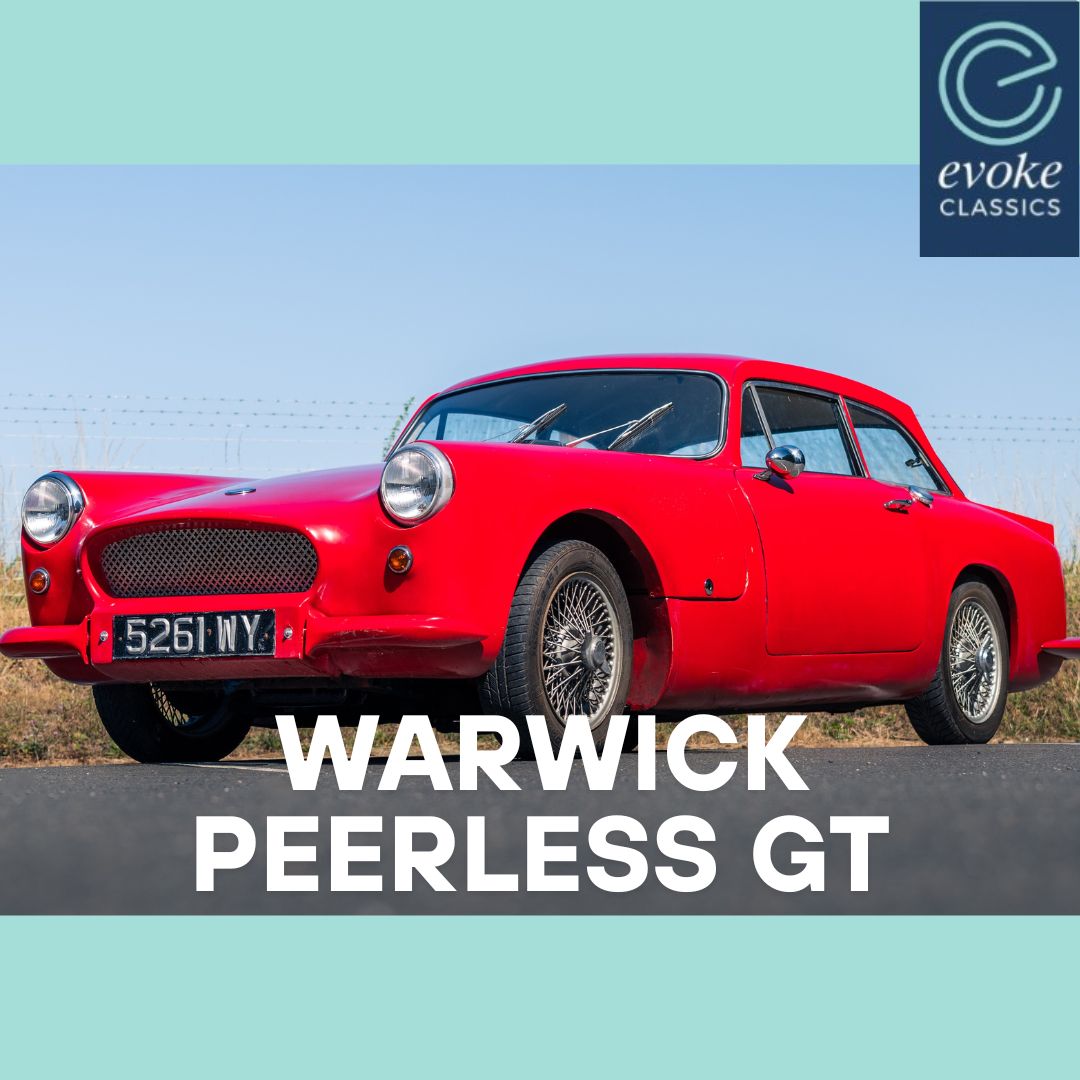 EvokeClassics's tweet image. LIVE AT AUCTION
1961 Warwick Peerless GT
evoke-classics.com/auction/#/lots…
Extremely Rare
4 Speed manual with Overdrive
Numerous Mechanical Upgrades
De Dion rear axle, front disc brakes and wire wheels
HPI clear
#ClassicWarwick #PeerlessGT #WarwickGT