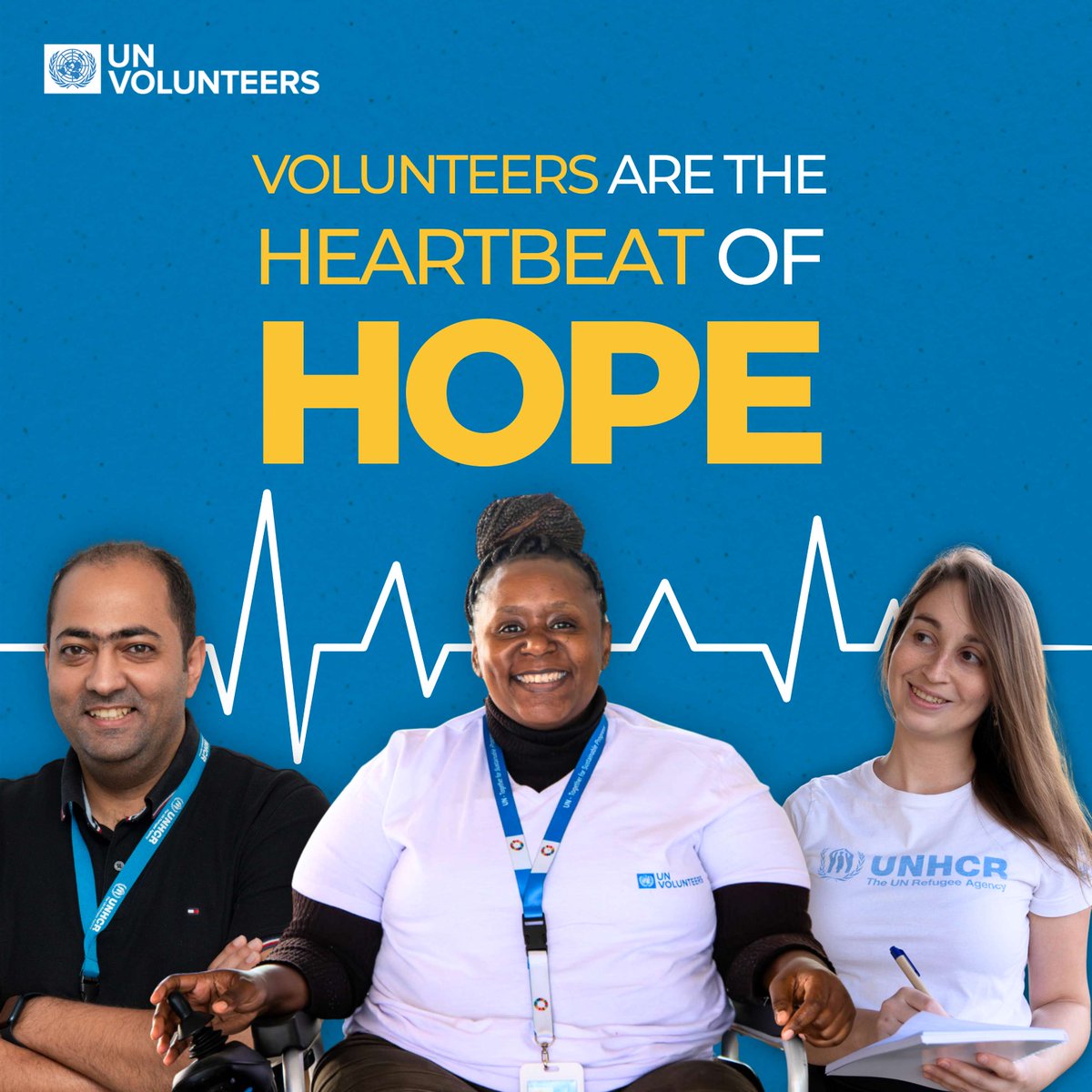 Do you feel it too? 

Share 🔄 if your heart beats for volunteering 💙