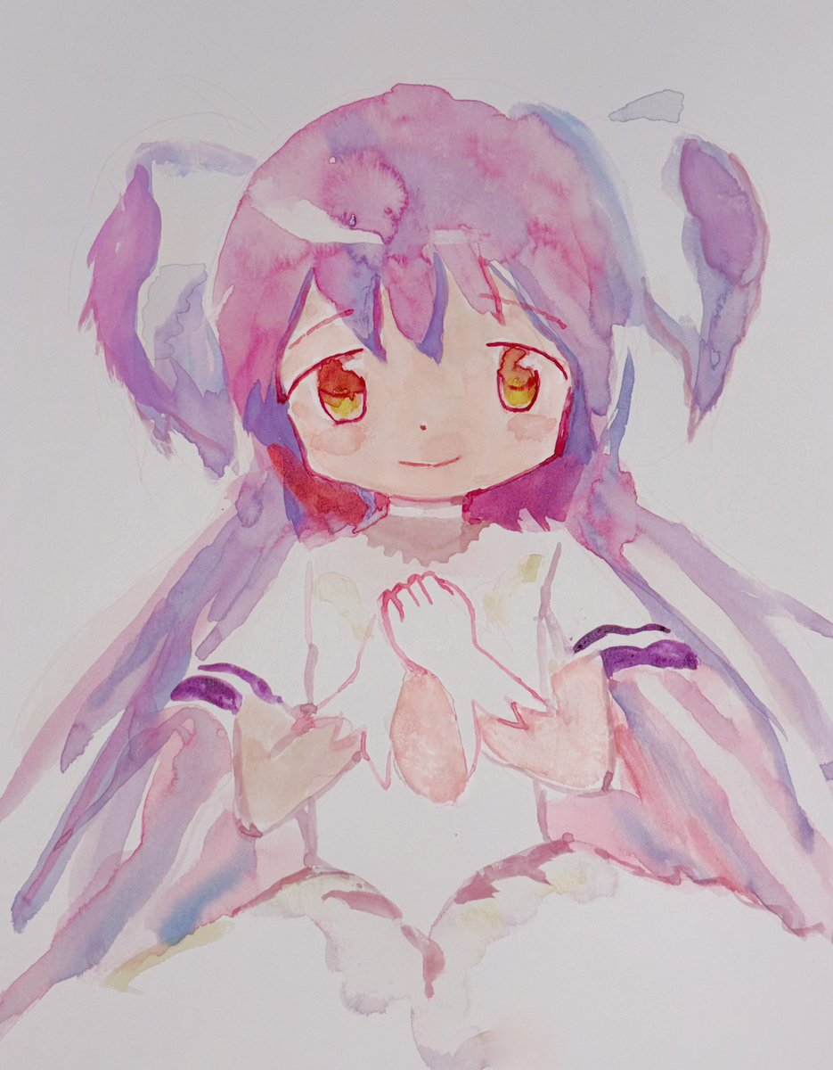 UtPyl2's tweet image. #まどマギ　#絵柄が好みって人にフォローされたい