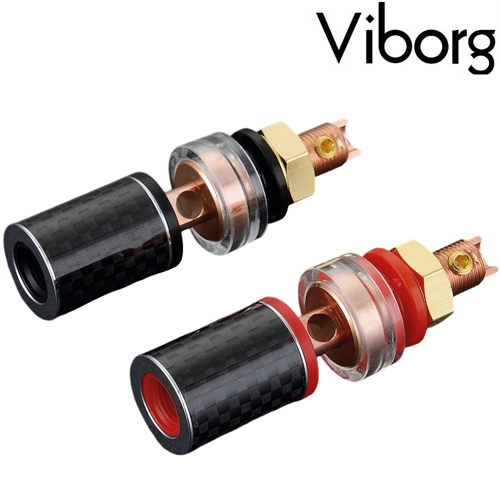 Viborg BP604 Binding post, Carbon fibre, Pure Copper, 45mm

Viborg's BP604 pure copper binding posts with a carbon-fibre finish housing. This smaller version is suitable for installation in amplifiers. 

buff.ly/3Y2lvDq