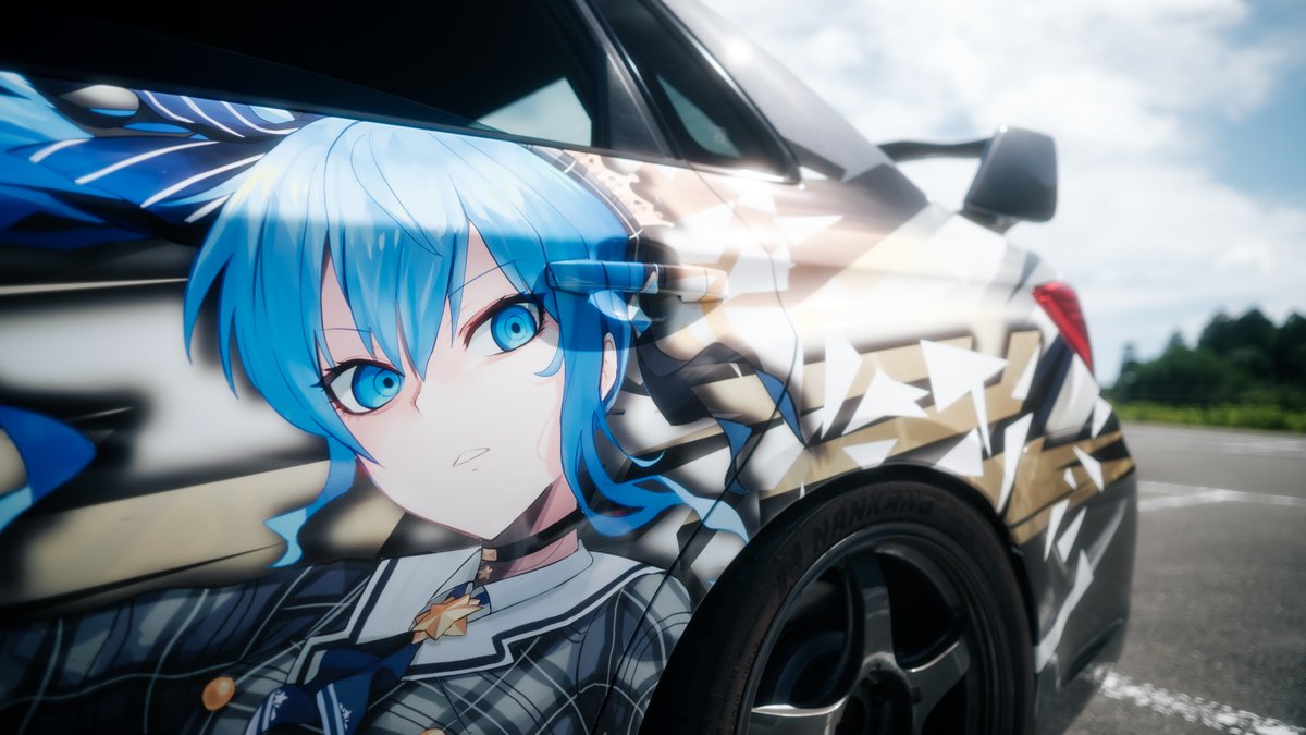 ESCORT_tS_GRB's tweet image. 静岡V痛車オフお疲れ様でした🌻
色んなV痛車を観つつ、くじみちさんのヰ世界情緒レガシィと自分の理芽インプレッサで並べて撮れたのも良い思い出👌
🧅さんのGRBで実演しながら”好きなアーティストの音楽を快適に楽しむ”って切り口で勧められてオーディオを触る予定ができてしまった☺️
 #静岡V痛車オフ