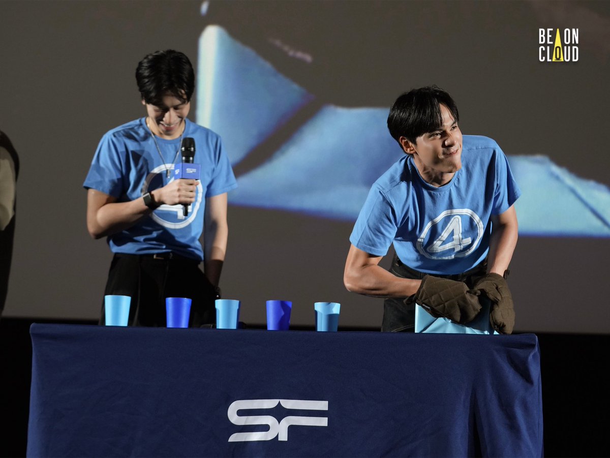 beoncloud_th's tweet image. เจษ-ไบเบิ้ล ร่วมงาน SF FRIENDS SCREENING ‘The Fantastic Four: First Steps’ 📸
#SFFriendsScreening