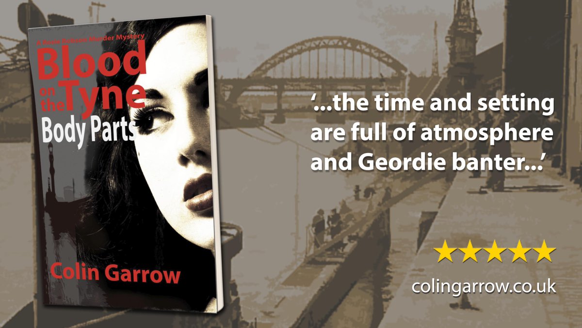 ‘Blood on the Tyne: Body Parts’ by Colin Garrow
‘…the time and setting are full of atmosphere and Geordie banter…’
geni.us/8tJeTc
#murder #mystery #bloodonthetyne