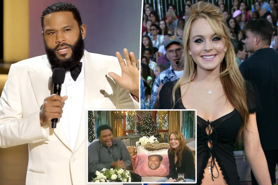 HaydenMack02's tweet photo. Anthony Anderson says his controversial 2003 comment to an underage Lindsay Lohan on "The Sharon Osbourne Show" was meant as comedy, regrets any offense caused. https://t.co/mpim8RBjsb https://t.co/TwfLDqkqf2