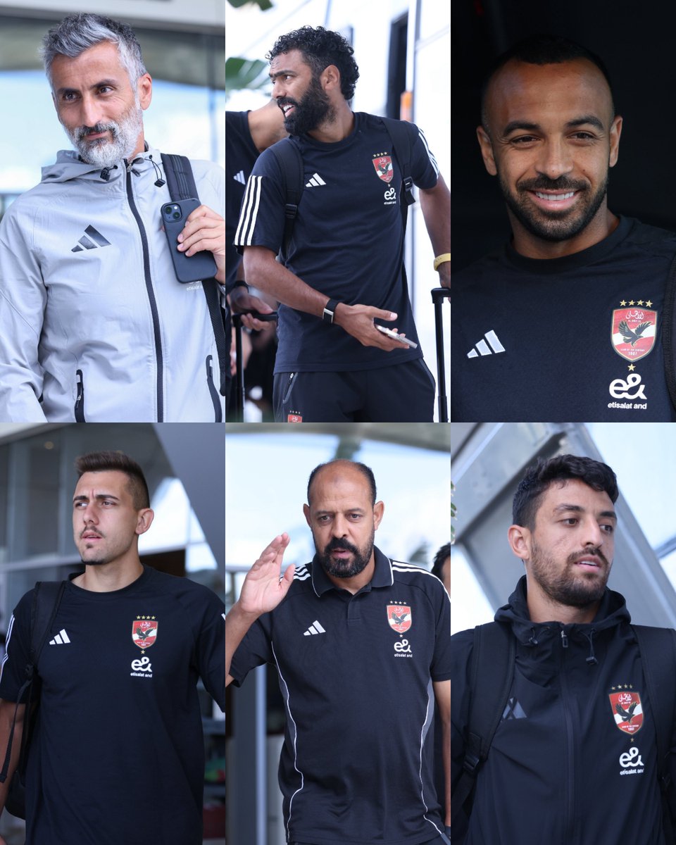 FilGoal's tweet image. 🔴 بعثة الأهلي تتحرك إلى مطار قرطاج استعدادا للعودة إلى القاهرة 📸