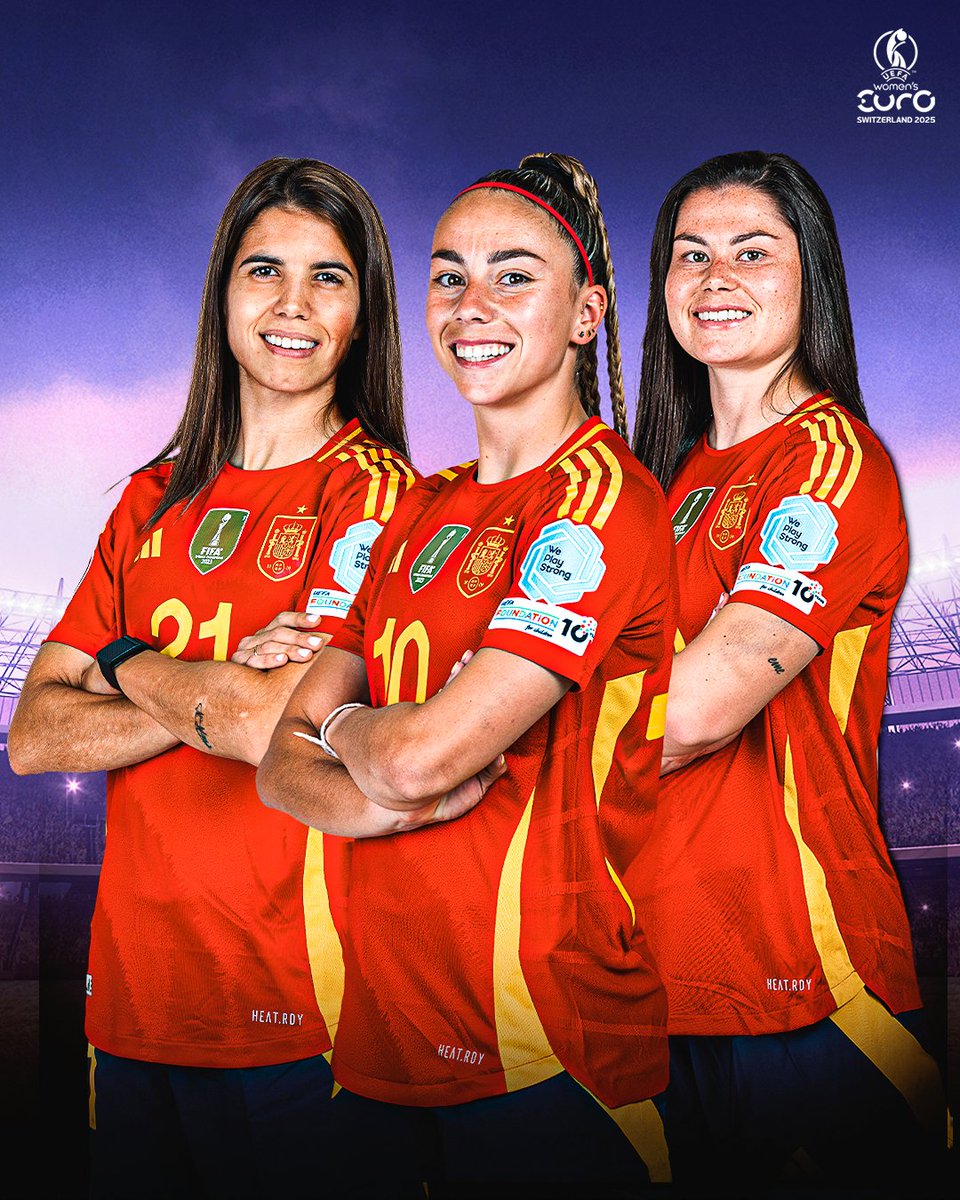 Real Madrid C.F. (@realmadridfem) on Twitter photo 🔥 ¡A por la FINAL! 🔥
🇪🇸 <a href="/AFerrer_10/">Alba Redondo Ferrer</a>
🇪🇸 <a href="/atheeneeaa_10/">Athenea</a>
🇪🇸 <a href="/merymf4/">María Méndez</a>
🏆 <a href="/WEURO2025/">UEFA Women's EURO 2025</a>
#WEURO2025 🔥 ¡A por la FINAL! 🔥
🇪🇸 <a href="/AFerrer_10/">Alba Redondo Ferrer</a>
🇪🇸 <a href="/atheeneeaa_10/">Athenea</a>
🇪🇸 <a href="/merymf4/">María Méndez</a>
🏆 <a href="/WEURO2025/">UEFA Women's EURO 2025</a>
#WEURO2025