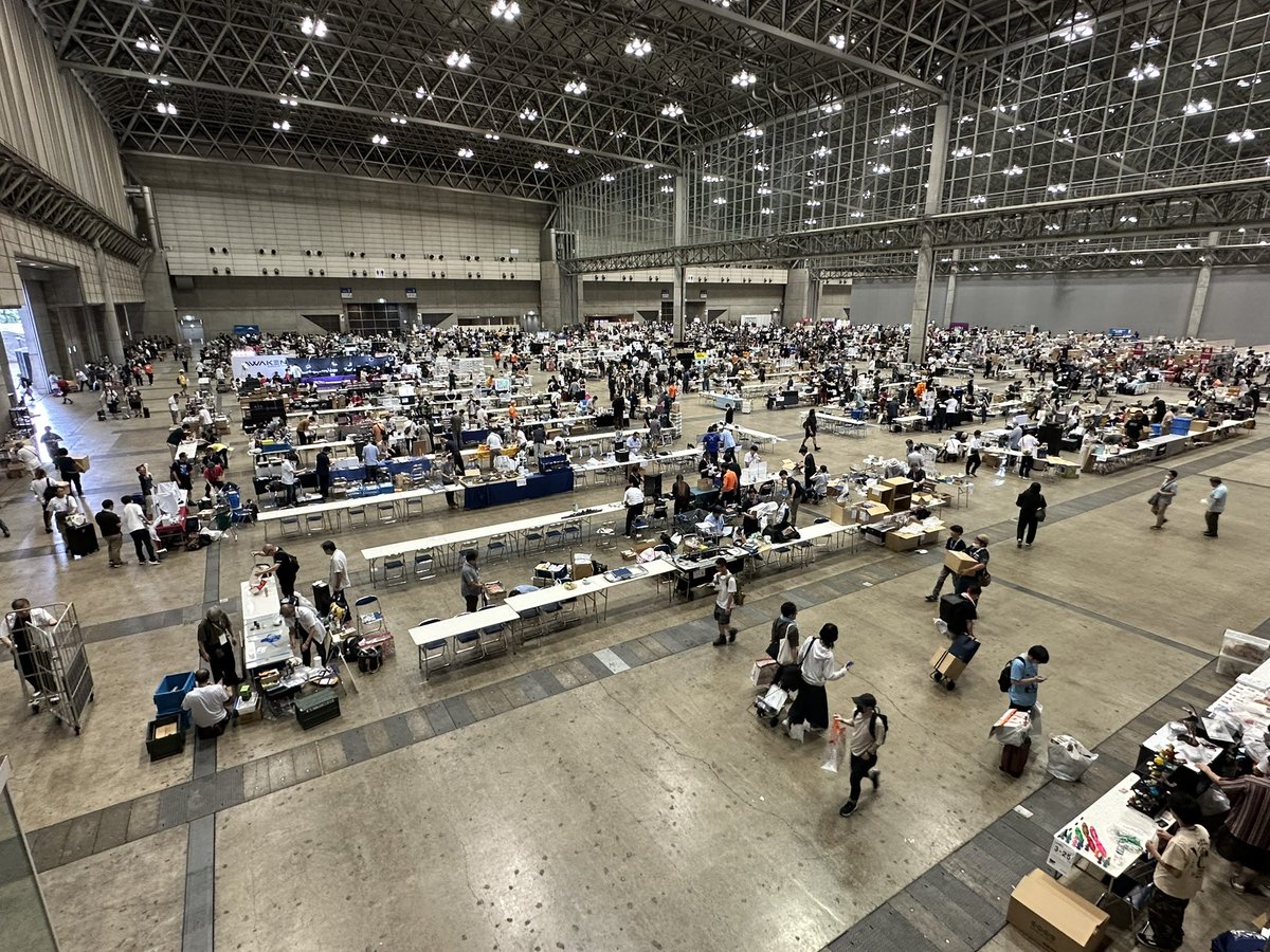 Bub_Dead's tweet image. 会場離脱!
さらばワンフェス
さらば幕張メッセ
また半年後に✋
参加された皆さんお疲れ様でした〜
フォロワーの皆さんもTLお騒がせして申し訳ございませんでした〜
つ…疲れた…
(_ _;)…パタリ
#WF #ワンフェス #WF2025夏 #WF2025S
