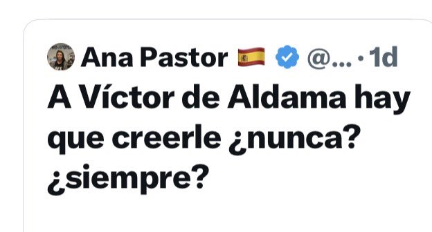 A Antonio García Ferreras hay que creerle 
? nunca?  ? siempre?
Vamos con ello…