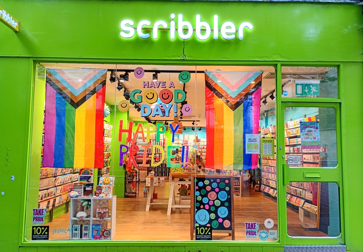 andreschappo's tweet image. Scribblers is always full of bright cheerful colours
#scribblers #Nottingham #Ноттінгем #諾定咸 #诺丁汉 #諾丁漢 #ノッティンガム #노팅엄 #नाटिंघम #น็อตติ้งแฮม #Νότιγχαμ #ნოტინგემი