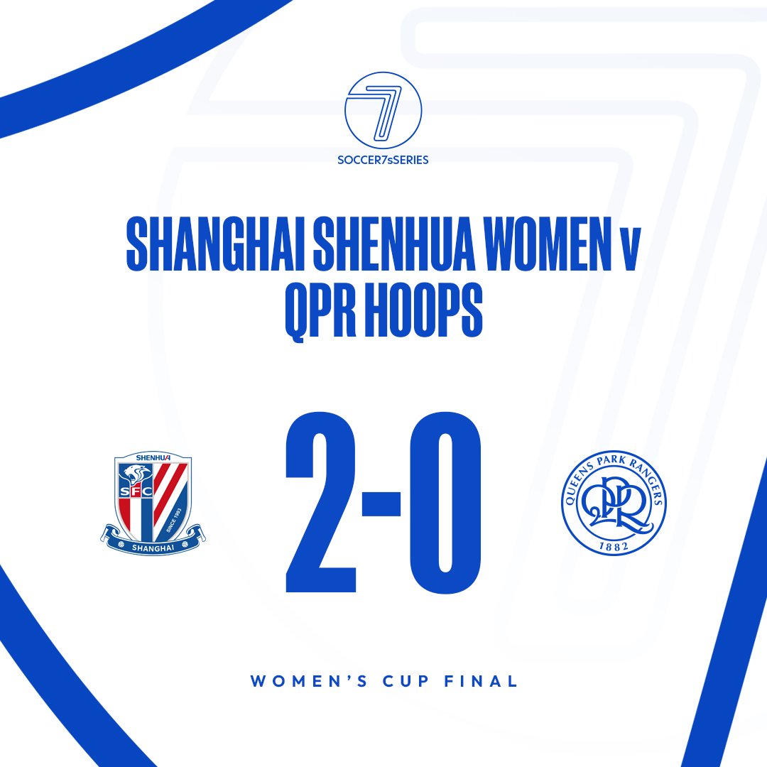 QPRWFC's tweet image. The Hoops have to settle for second 🥈
Great effort, girls! 👏
@Soccer7sSeries 🏆