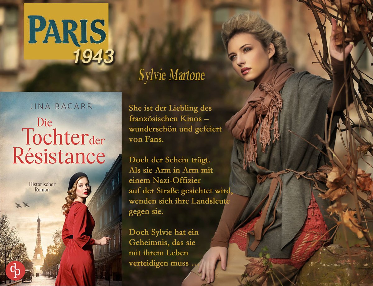 Jina Bacarr (@jinabacarr) on Twitter photo Noch 4 Tage bis zur Veröffentlichung von Die Tochter der Résistance
Ein historischer Roman ĂŒber das Schicksal einer jungen Frau
Ich kann es kaum erwarten!
amzn.eu/d/7CLQcLb
<a href="/BoldwoodBooks/">Boldwood Books</a> Noch 4 Tage bis zur Veröffentlichung von Die Tochter der Résistance
Ein historischer Roman ĂŒber das Schicksal einer jungen Frau
Ich kann es kaum erwarten!
amzn.eu/d/7CLQcLb
<a href="/BoldwoodBooks/">Boldwood Books</a>