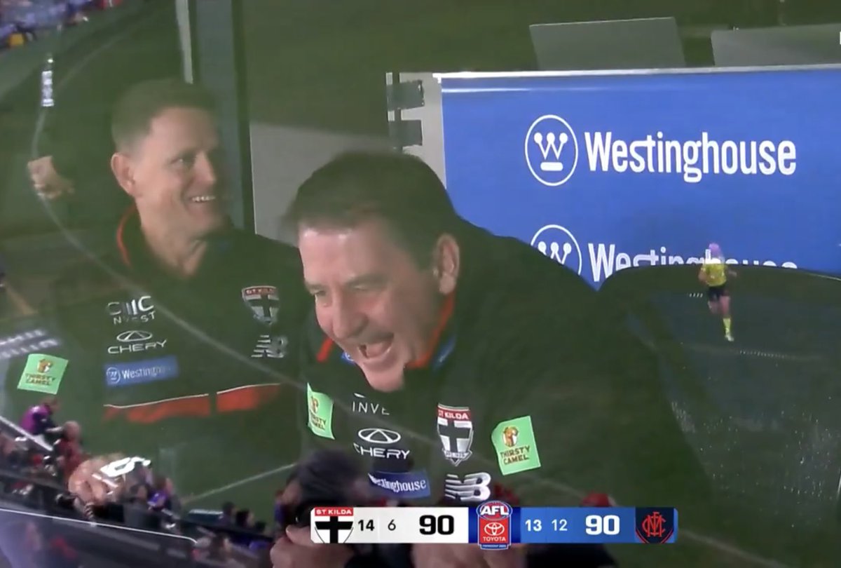 When no words can do it justice.. #AFLSaintsDemons
