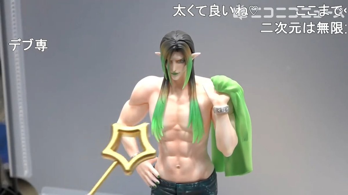 光る！花畑チャイカのフィギュアも展示】あろえぽっとさんのブースをご